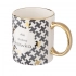 Gold Dream straight mug NBC 250 ml with golden handle dec. Coffee Gold Dream straight mug NBC 250 ml with golden handle dec. Coffee