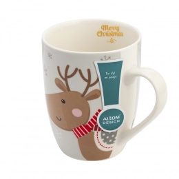 Barrel mug NBC 340 ml dec. Deer