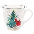 Big barrel mug with rolled rim NBC 630 ml dec. Christmas Tree with bear Big barrel mug with rolled rim NBC 630 ml dec. Christmas Tree with bear