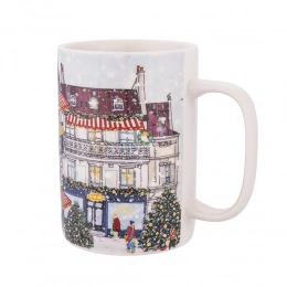 Straight mug NBC 380 ml christmas land dec. B