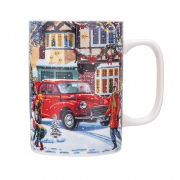 Straight mug NBC 380 ml christmas land dec. C