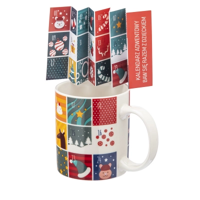 
                                                Прямая кружка NBC 330 мл Advent Calendar dec. В цветной коробке
                                                
