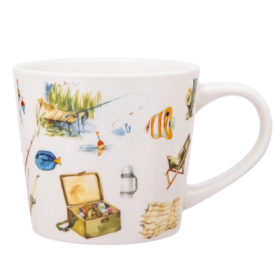 
                                            Коническая кружка NBC 400 мл дек. Цвет рыбака в коробке
                                            