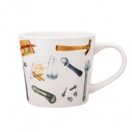 Conical mug NBC 400 ml dec. Handyman color box