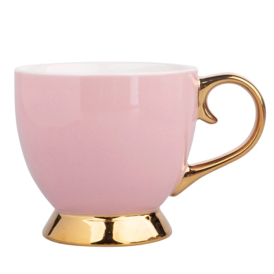 
                                                Aurora Gold jumbo cup on foot NBC 400 ml pink
                                                
