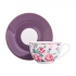 Charlotta cup 200 ml and saucer 15 cm NBC in PVC sleeve Charlotta cup 200 ml and saucer 15 cm NBC in PVC sleeve