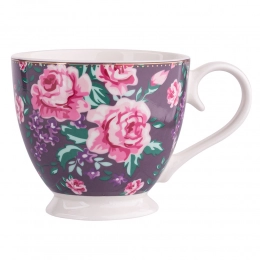 Charlotta jumbo cup on foot NBC 350 ml purple