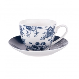 Elisabeth cup 200 ml and saucer NBC in PVC sleeve