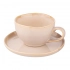 Reactive Sand cup 200 ml with saucer 15 cm NBC in PVC sleeve Reactive Sand cup 200 ml with saucer 15 cm NBC in PVC sleeve