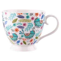 Folk jumbo cup on foot NBC 350 ml BZ