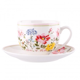 Primavera cup and saucer NBC 200 ml in PVC sleeve