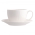 Alessia cup 250 ml and saucer 15 cm NBC in sleeve cream porcelain Alessia cup 250 ml and saucer 15 cm NBC in sleeve cream porcelain