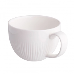 Alessia cup 250 ml and saucer 15 cm NBC in sleeve cream porcelain