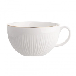 Alessia Gold Line jumbo cup NBC 300 ml cream porcelain