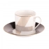 Modern Art cup NBC 200 ml with saucer 15,5 cm in sleeve Modern Art cup NBC 200 ml with saucer 15,5 cm in sleeve