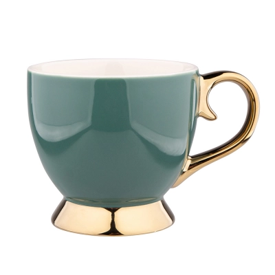 
                                                Aurora Gold jumbo cup on foot NBC 400 ml green
                                                