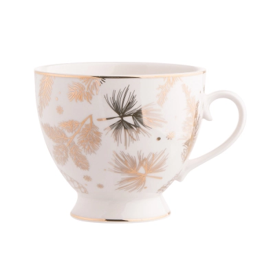 
                                            Золотая зимняя кружка на ножке NBC 350 мл
                                            