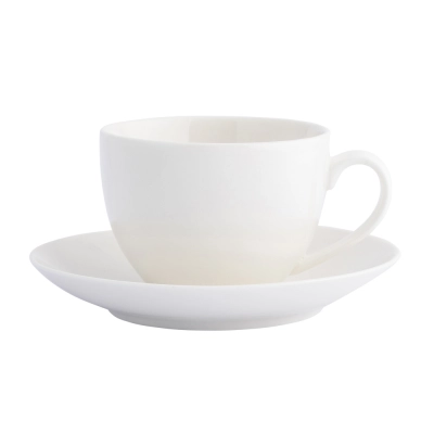 
                                                Bella cup 270 ml and saucer 15 cm in sleeve cream porcelain
                                                