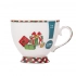 Classical Christmas jumbo mug on foot NBC 380 ml dec. Christmas gifts Classical Christmas jumbo mug on foot NBC 380 ml dec. Christmas gifts