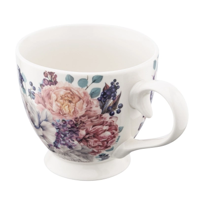 
                                                Lilac blossom jumbo cup on foot NBC 400 ml
                                                