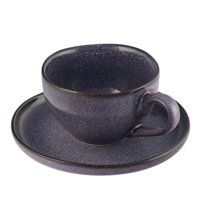 
                                                Reactive Violet cup 220 ml and saucer 15 cm NBC in sleeve
                                                