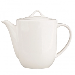 Regular teapot 1,2 l cream porcelain