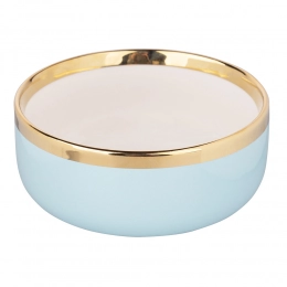 Aurora Gold bowl NBC 14 cm 500 ml blue mint