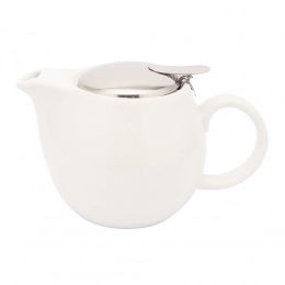Regular teapot with filter 450 ml cream porcelain in sleeve