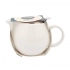 Regular teapot with filter 450 ml cream porcelain in sleeve Regular teapot with filter 450 ml cream porcelain in sleeve