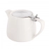 Regular teapot with filter 550 ml cream porcelain in sleeve Regular teapot with filter 550 ml cream porcelain in sleeve