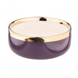 Aurora Gold bowl NBC 14 cm 500 ml violet