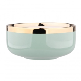 Aurora Gold bowl NBC 14 cm 500 ml light green