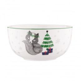 Winter Friends bowl 13 cm dec. Fox