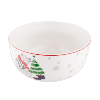 
                                                Миска Winter Friends NBC декорированная медведем, 13 см.
                                                