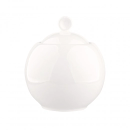 Bella sugar pot 380 ml cream porcelain in sleeve