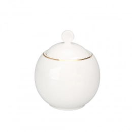 Bella Gold Line sugar pot 380 ml in sleeve cream porcelain
