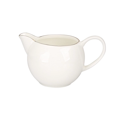 
                                            Кувшин для молока Bella Gold Line 380 из кремового фарфора
                                            