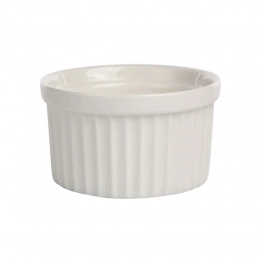 Regular porcelain ramekin dish 10x5,5 cm 280 ml