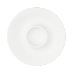 Подставка для яиц 12,5 см, кремовая фарфор