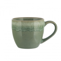 Reactive Cascade ceramic coffee cup 220 ml with saucer 14 cm in sleeve
