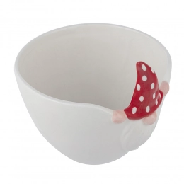 Dolomite bowl 14x13,5x12,5 cm, dec. Gnome