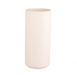 Ceramic vase 11x11x25 cm cream BZ
