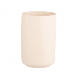 Ceramic vase 11x11x15 cm cream BZ