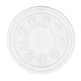 Daisy glass plate 17 cm
