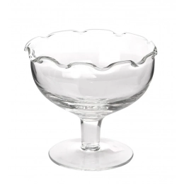 Sugar bowl wave 14,5x14,5x11,8cm