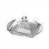 Venus  glass butter dish 11x17x10,5cm