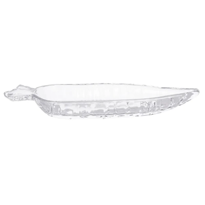 
                                            Glass plate carrot design 16,5x8x3,5 cm
                                            