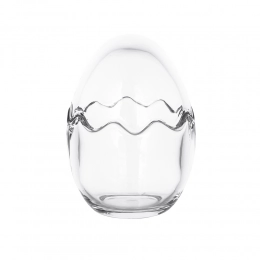 Glass egg box 8x8x10,5 cm