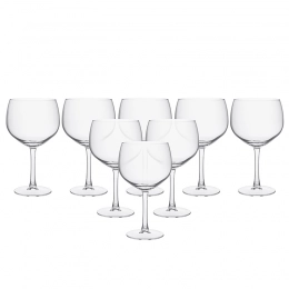 Set of 8pcs gin and tonic glass 630ml