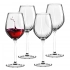 Plisse set of 4 pcs wine glasses 500ml Plisse set of 4 pcs wine glasses 500ml